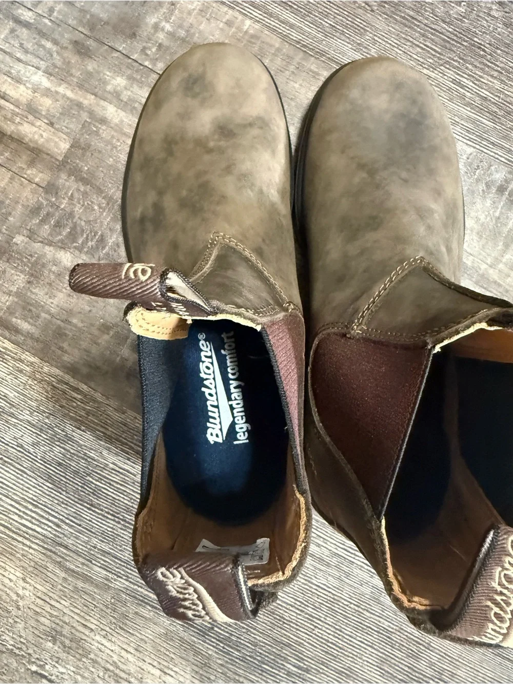 Blundstone Brown Chelsea Boots NWOB
